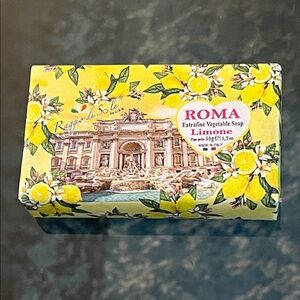 NWOT Roma Limone (Lemon) Vegetable Soap Bar 1.7 oz.